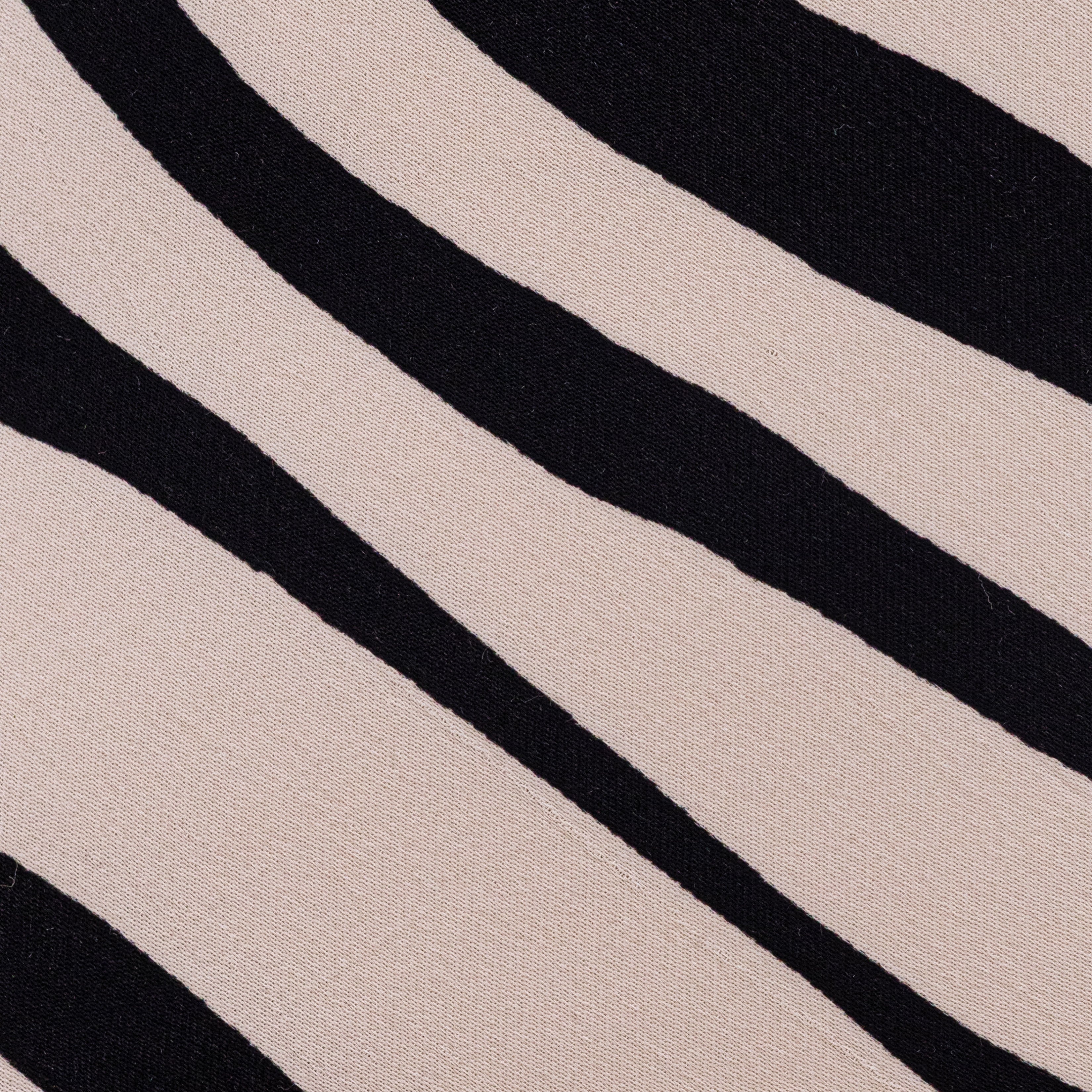 ZEBRA SILK MIDI DRESS