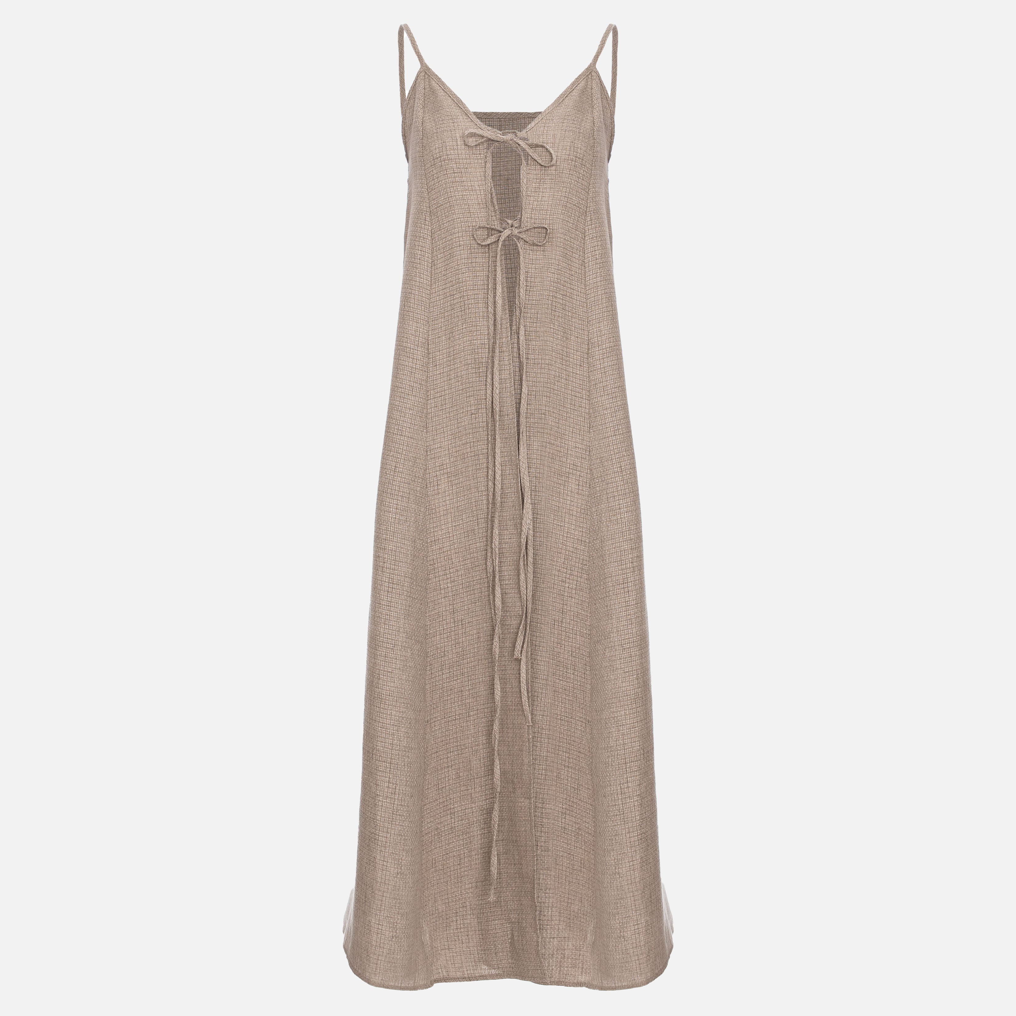 LONG LINEN TOP