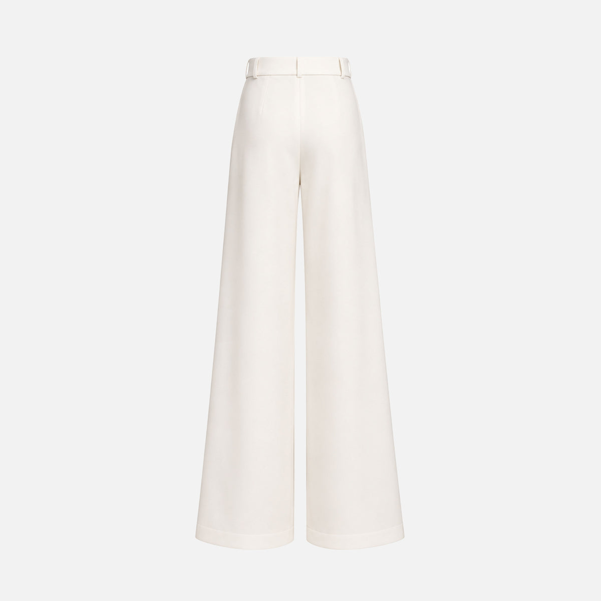 VELVET TROUSERS WITH SILK TULLE