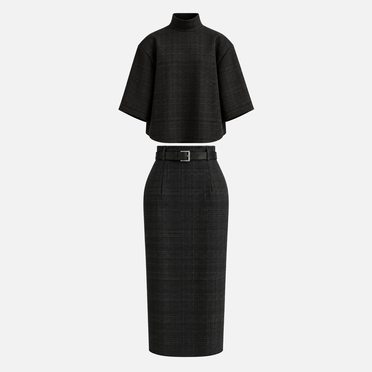 WOOL & SILK TWO-PIECE SET