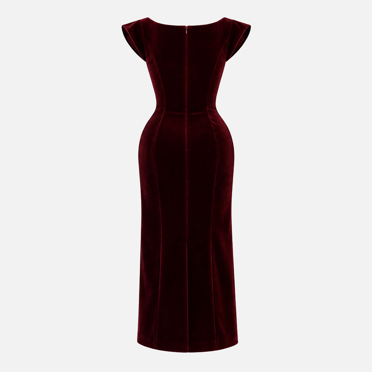 VICTORIAN-STYLE MIDI DRESS