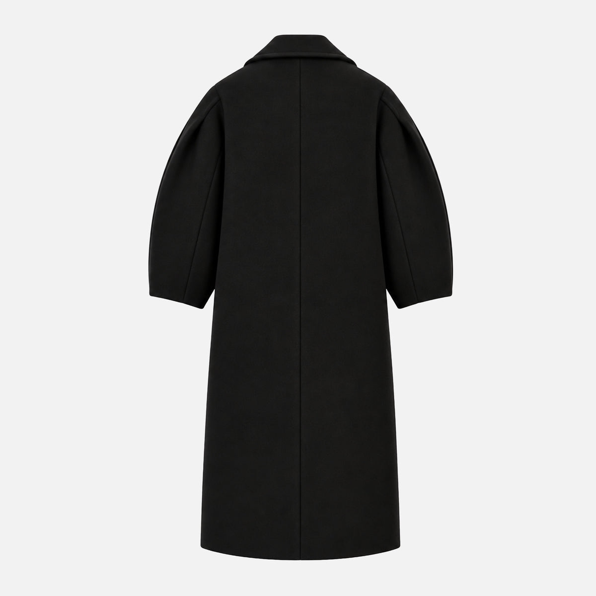 SCULPTED BALLOON WOOL COAT