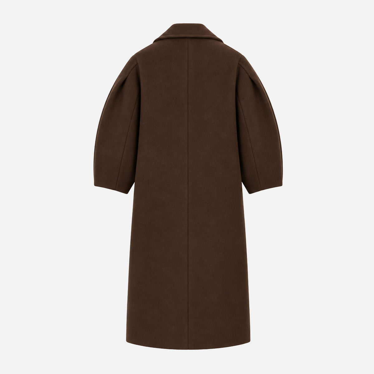 SCULPTED BALLOON WOOL COAT
