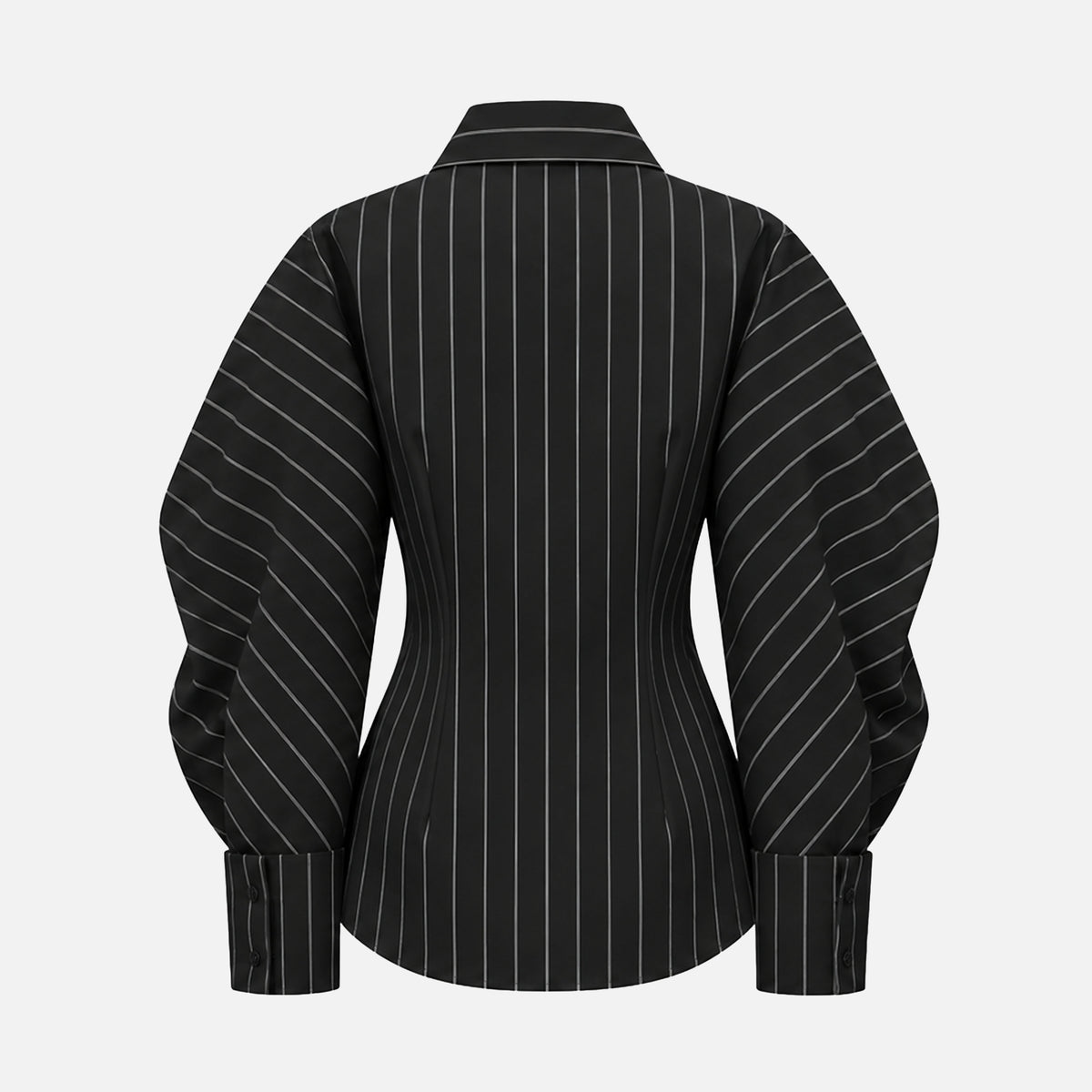 STRUCTURED COTTON SHIRT WITH A TIE