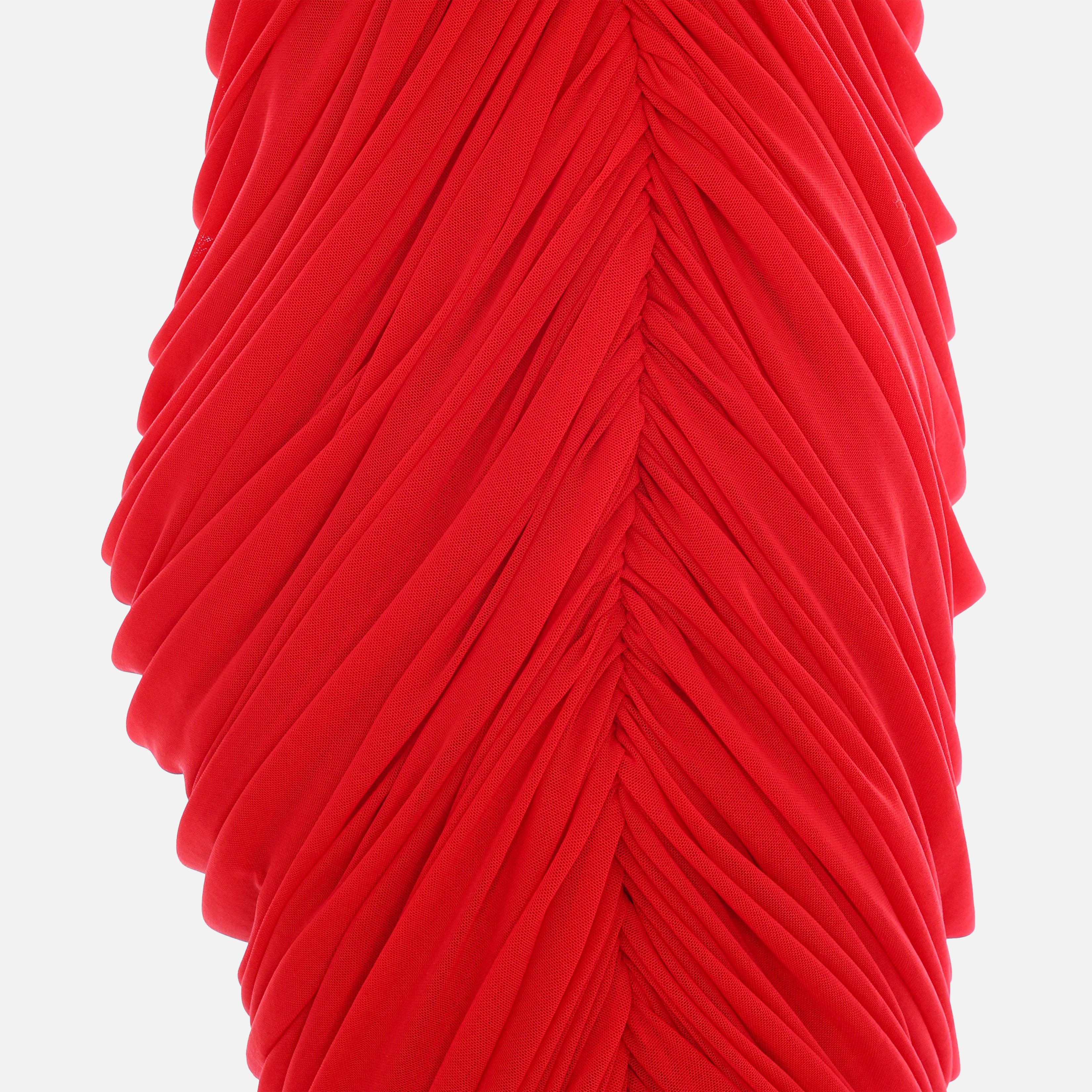 MINI DRESS WITH COLLAR AND RUFFLES