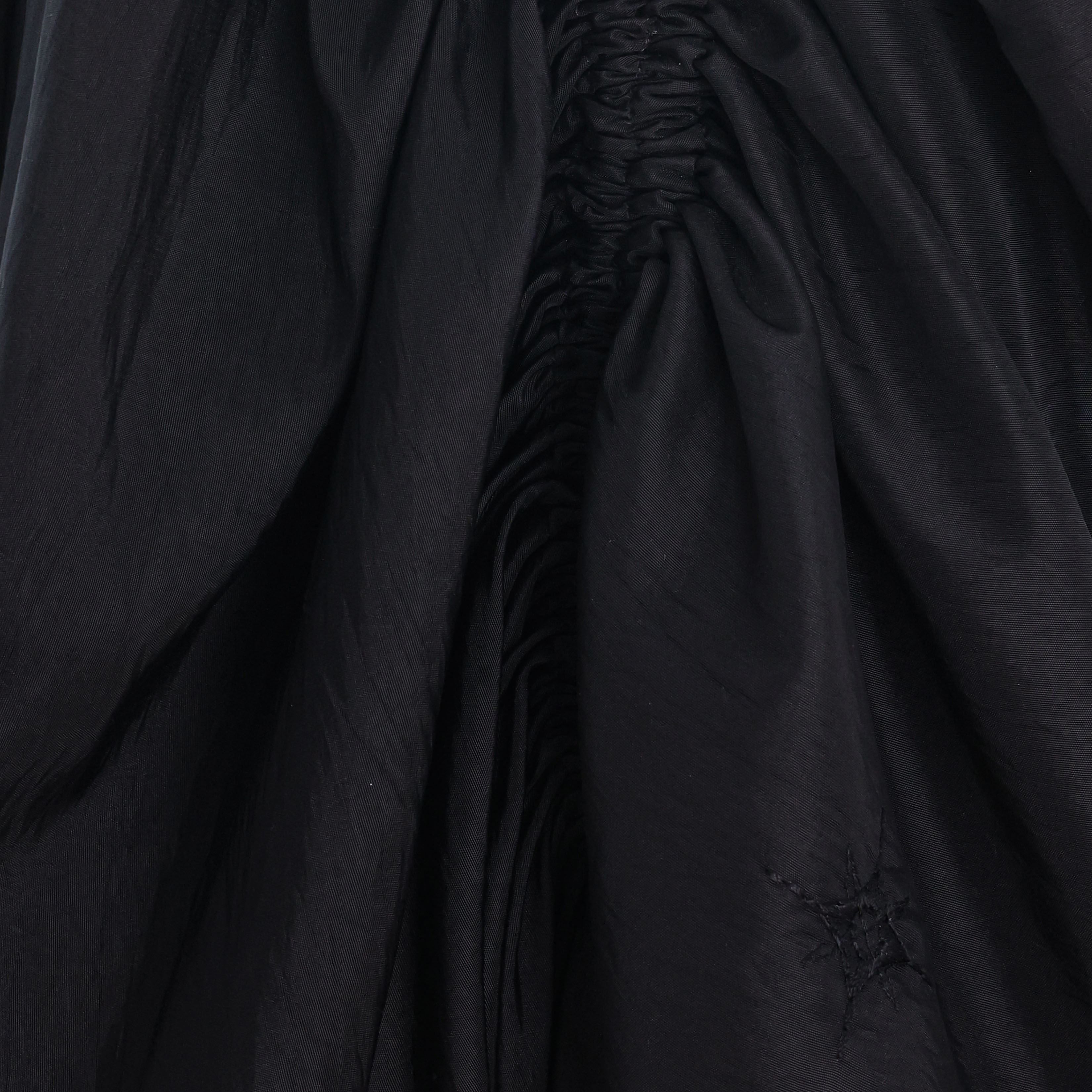 ASSYMETRICAL TAFFETA LONG SKIRT