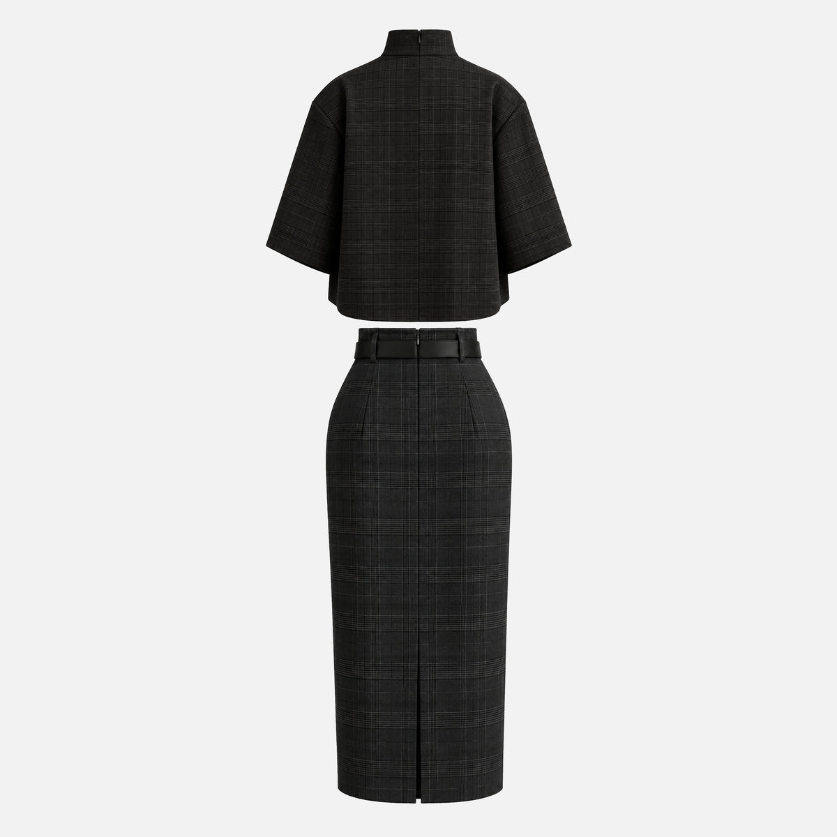 WOOL & SILK TWO-PIECE SET