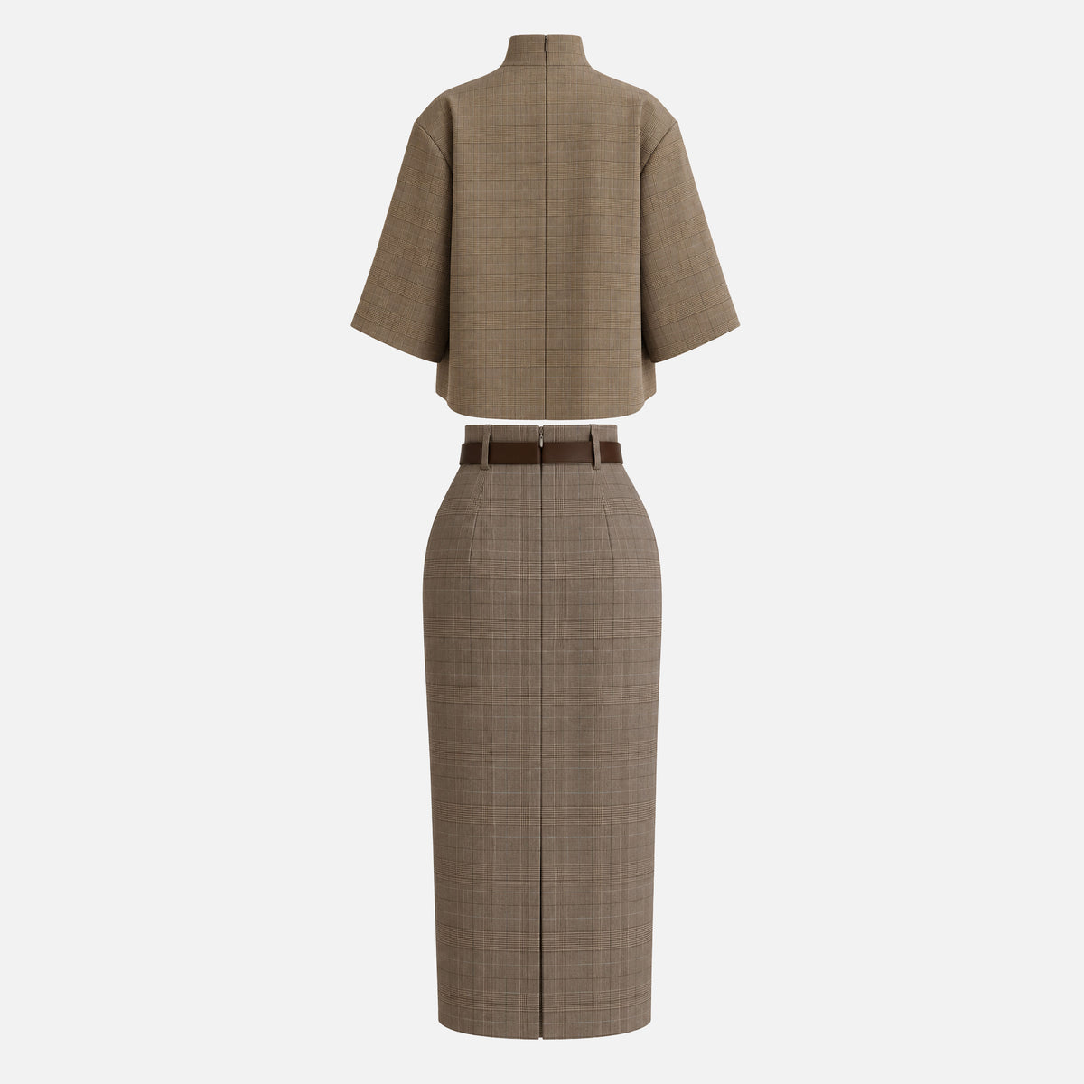 WOOL & SILK TWO-PIECE SET