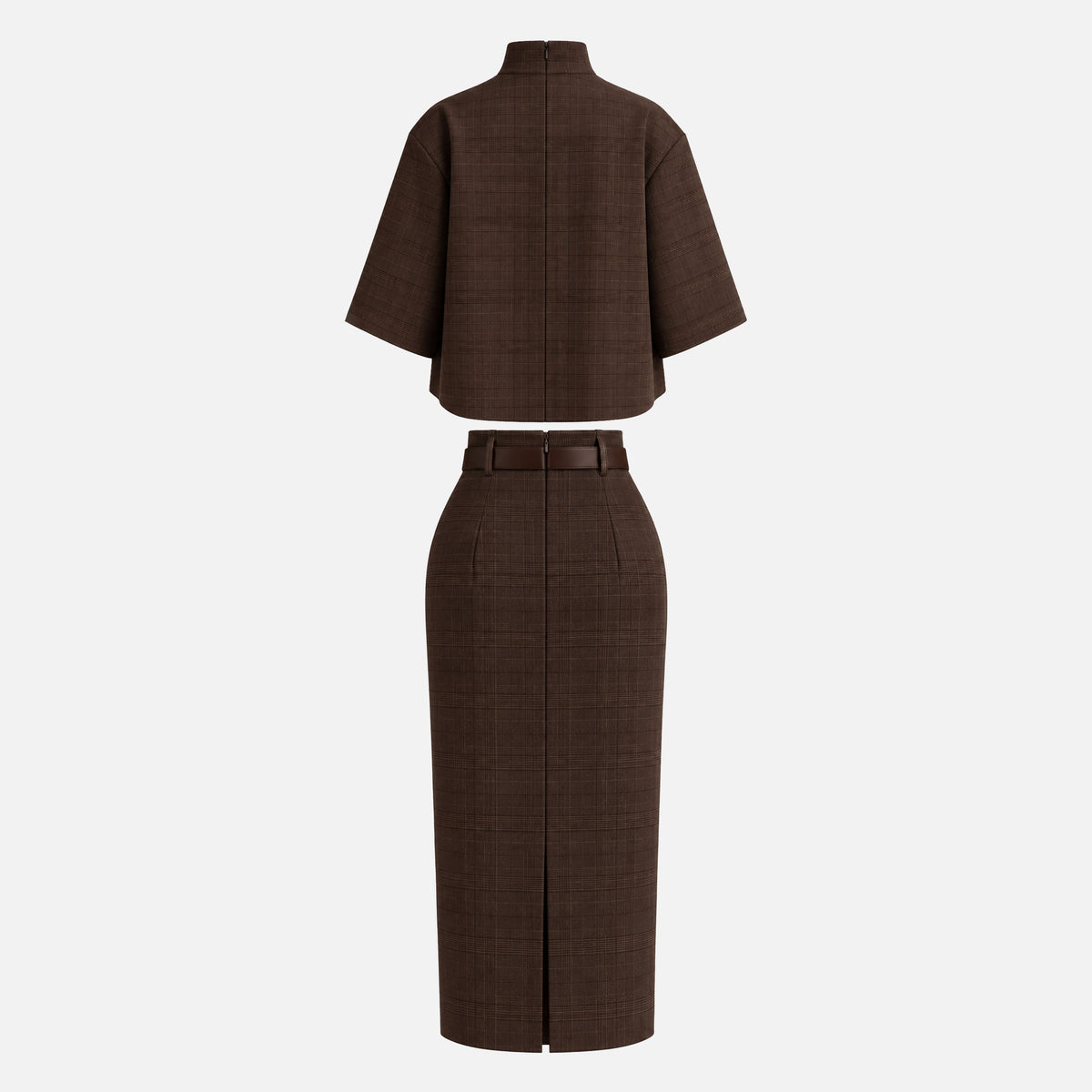 WOOL & SILK TWO-PIECE SET