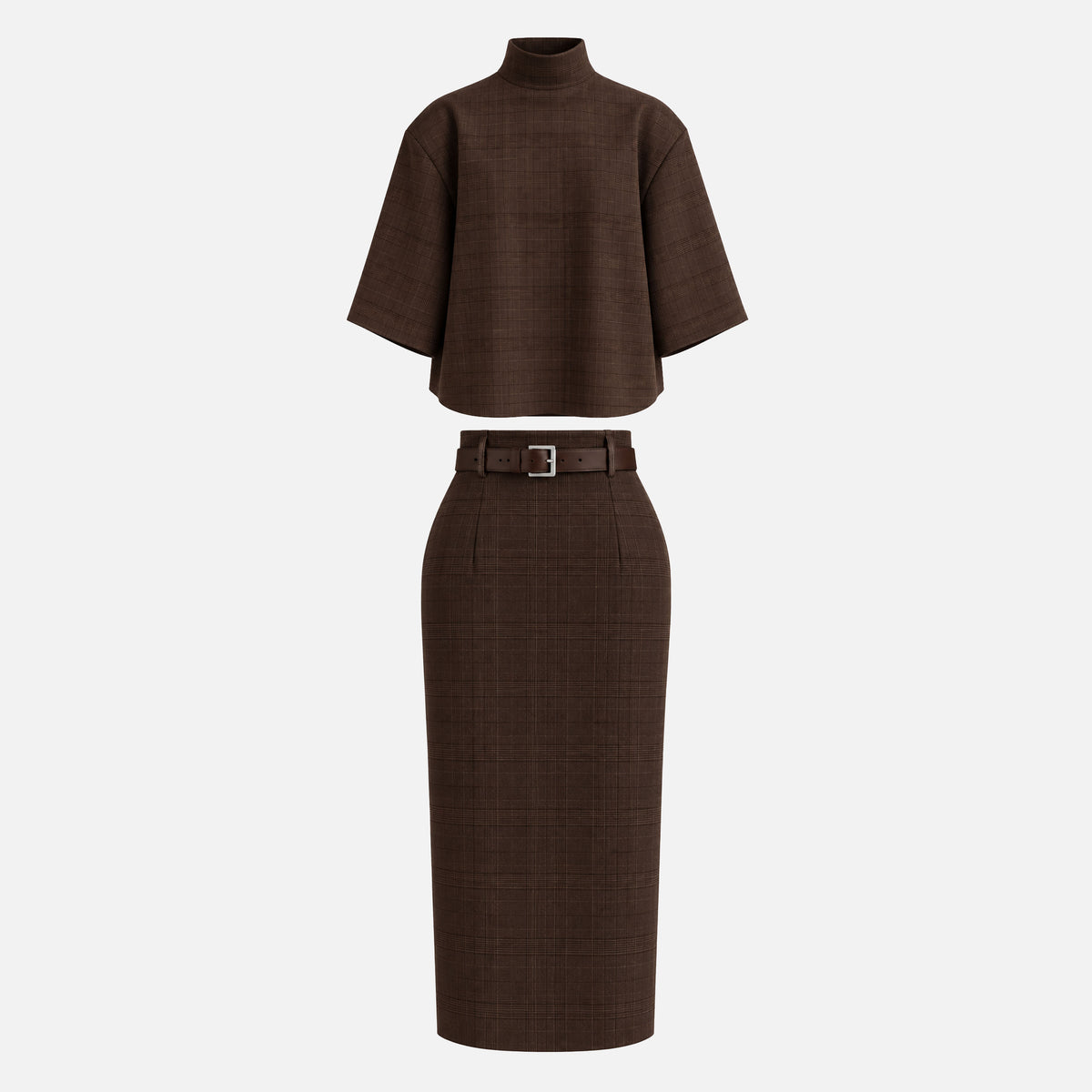 WOOL & SILK TWO-PIECE SET