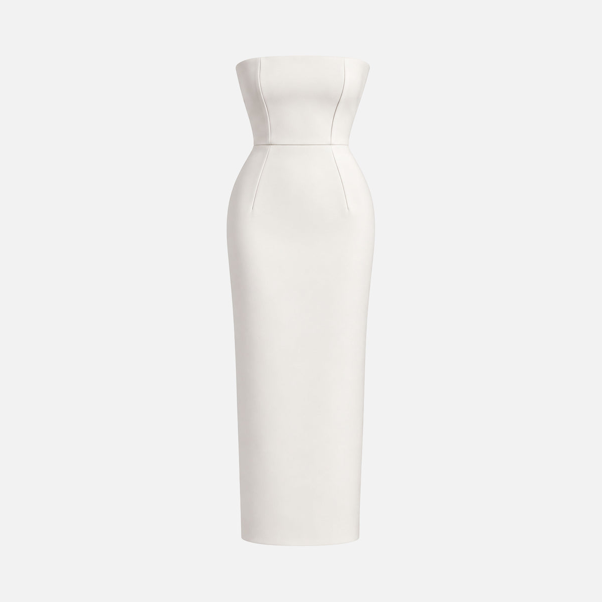 SILK MIDI DRESS