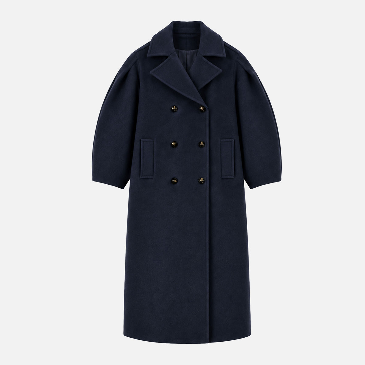 SCULPTED BALLOON WOOL COAT