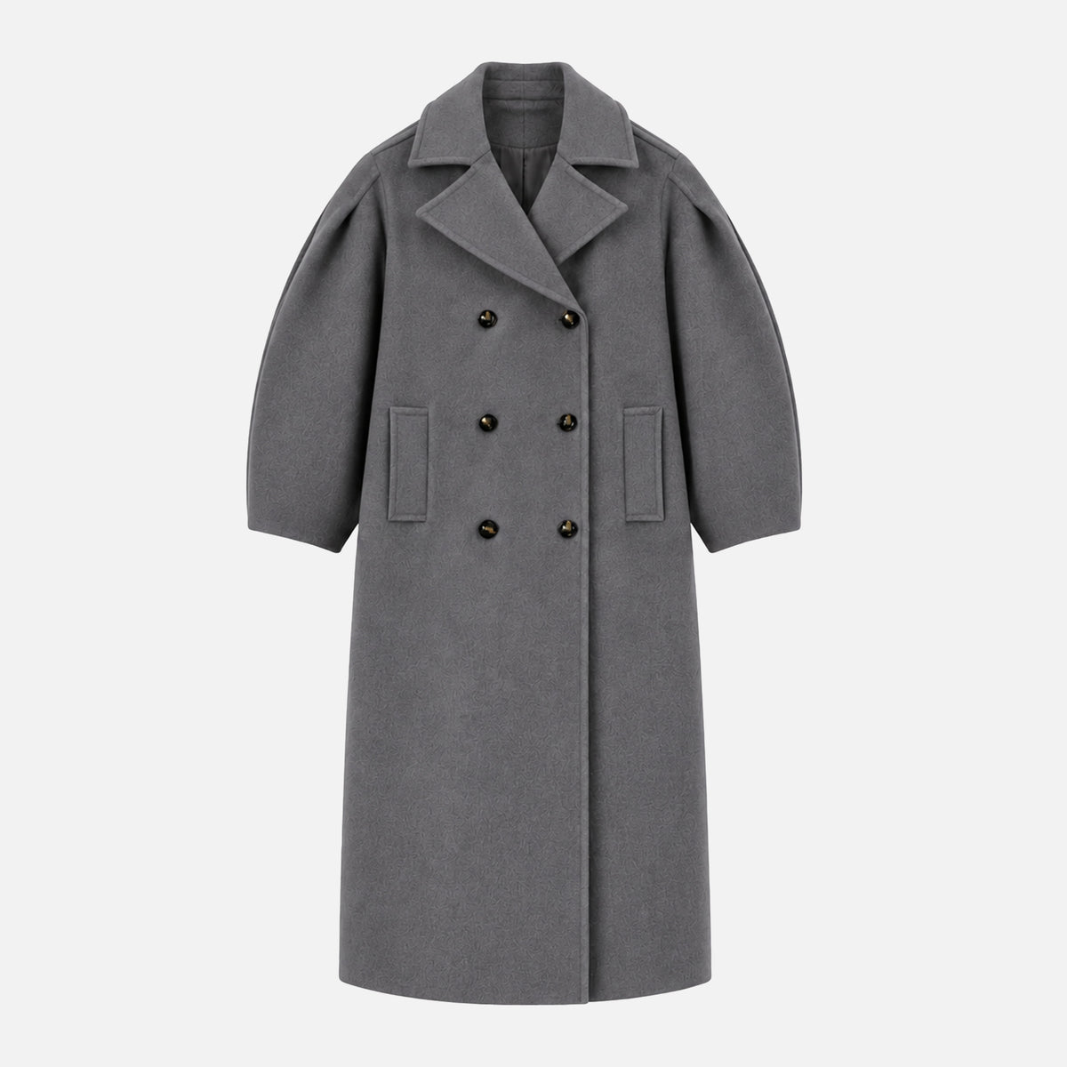 SCULPTED BALLOON WOOL COAT