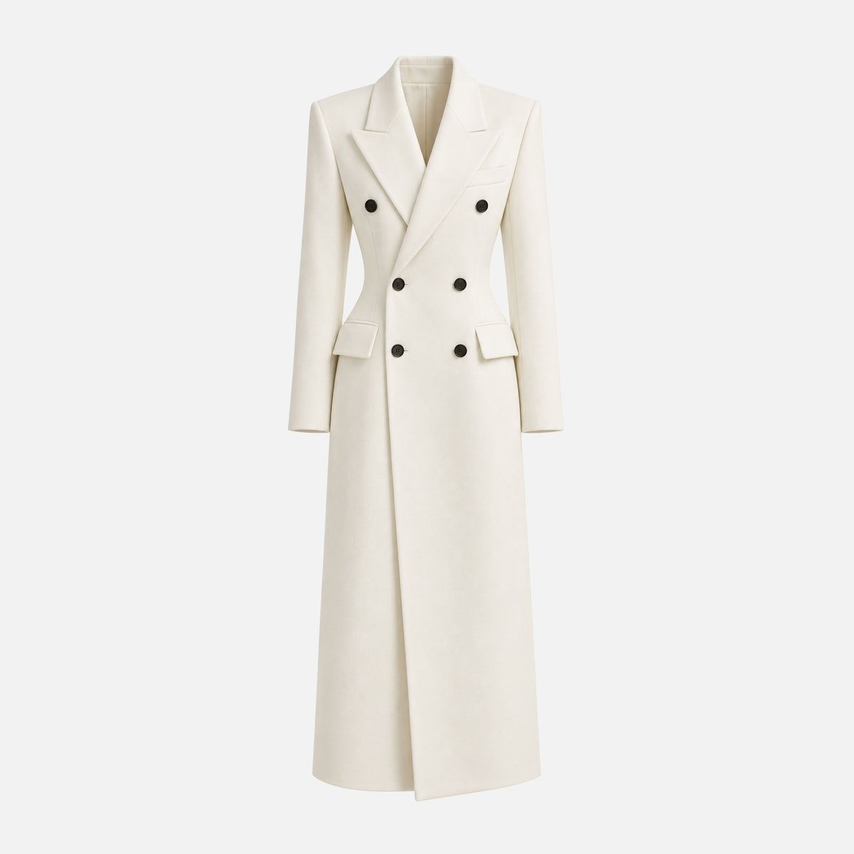 SCULPTED WOOL COAT