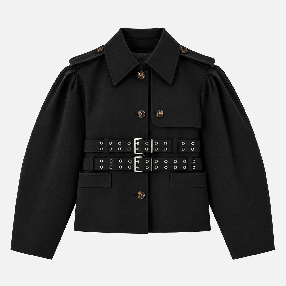 EXTRAFINE WOOL STRUCTURED JACKET