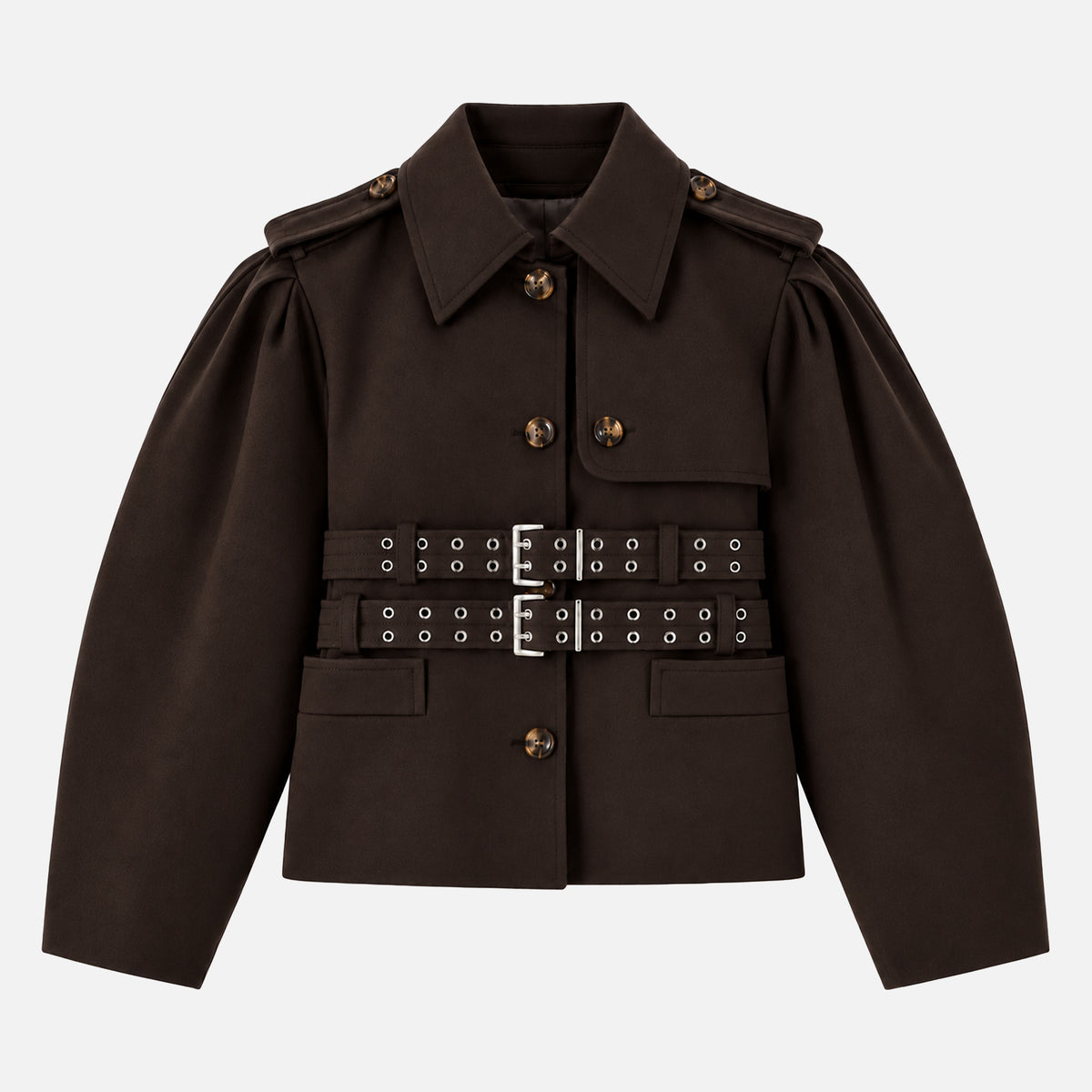EXTRAFINE WOOL STRUCTURED JACKET
