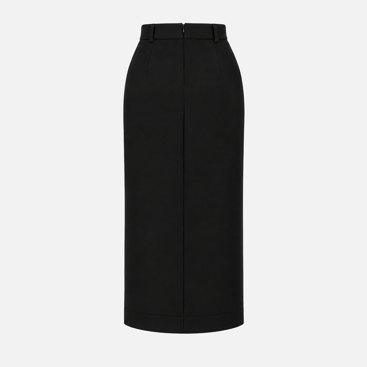 PREMIUM SILK MIDI SKIRT