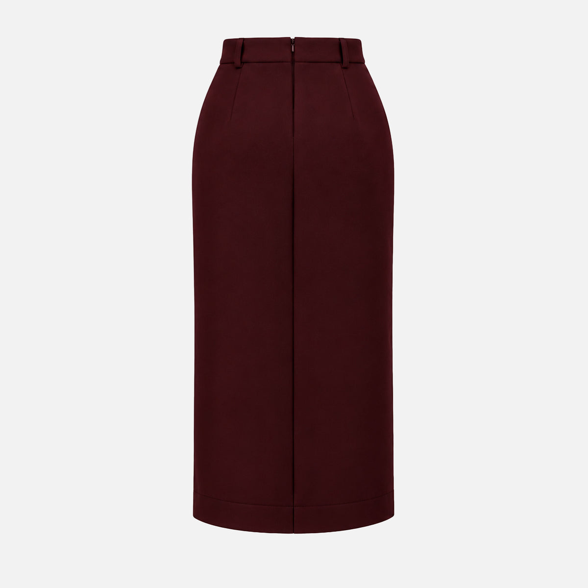PREMIUM SILK MIDI SKIRT