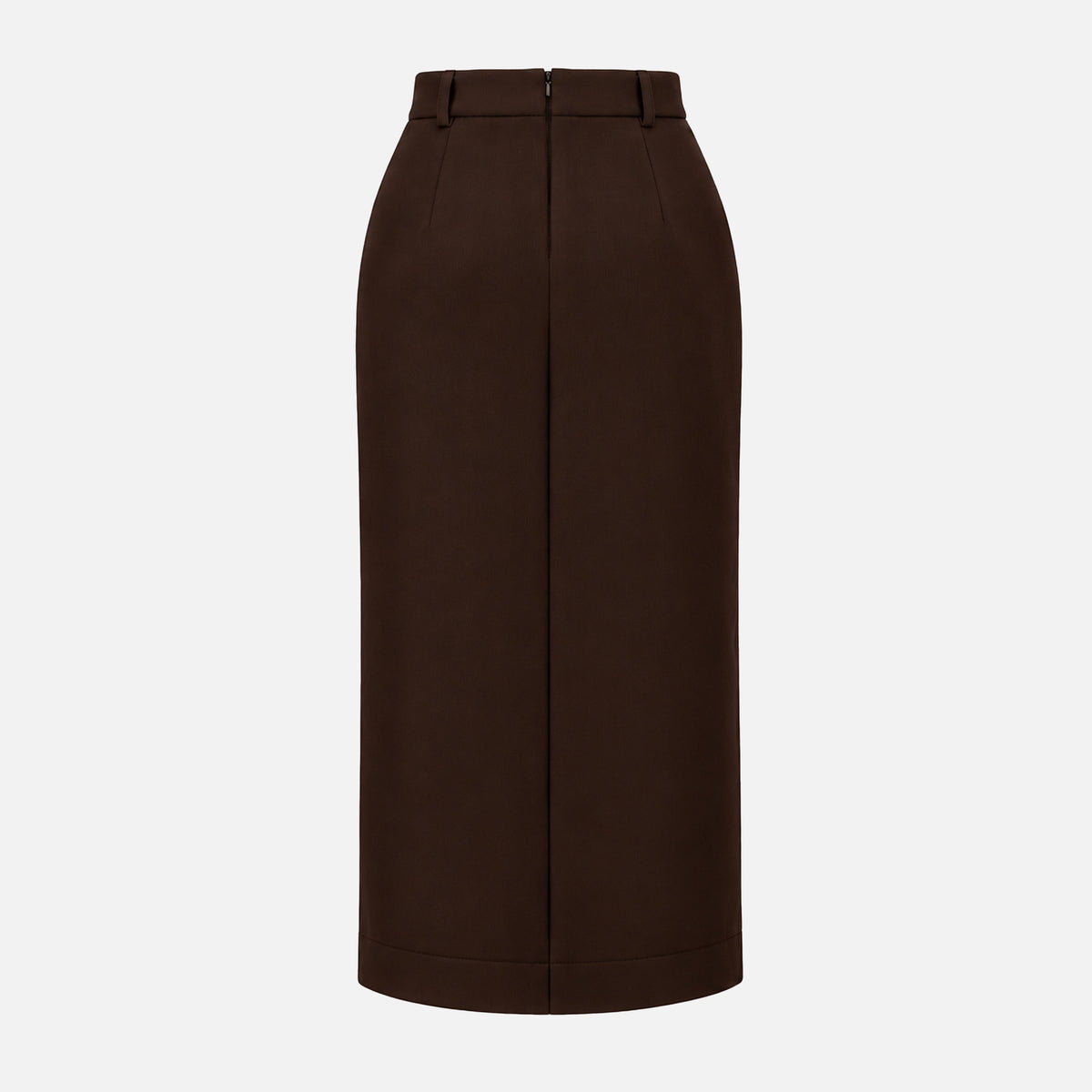 PREMIUM SILK MIDI SKIRT