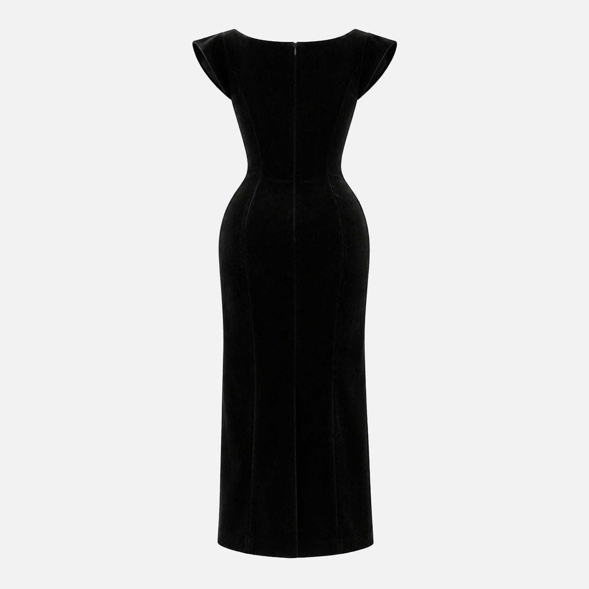 VICTORIAN-STYLE MIDI DRESS