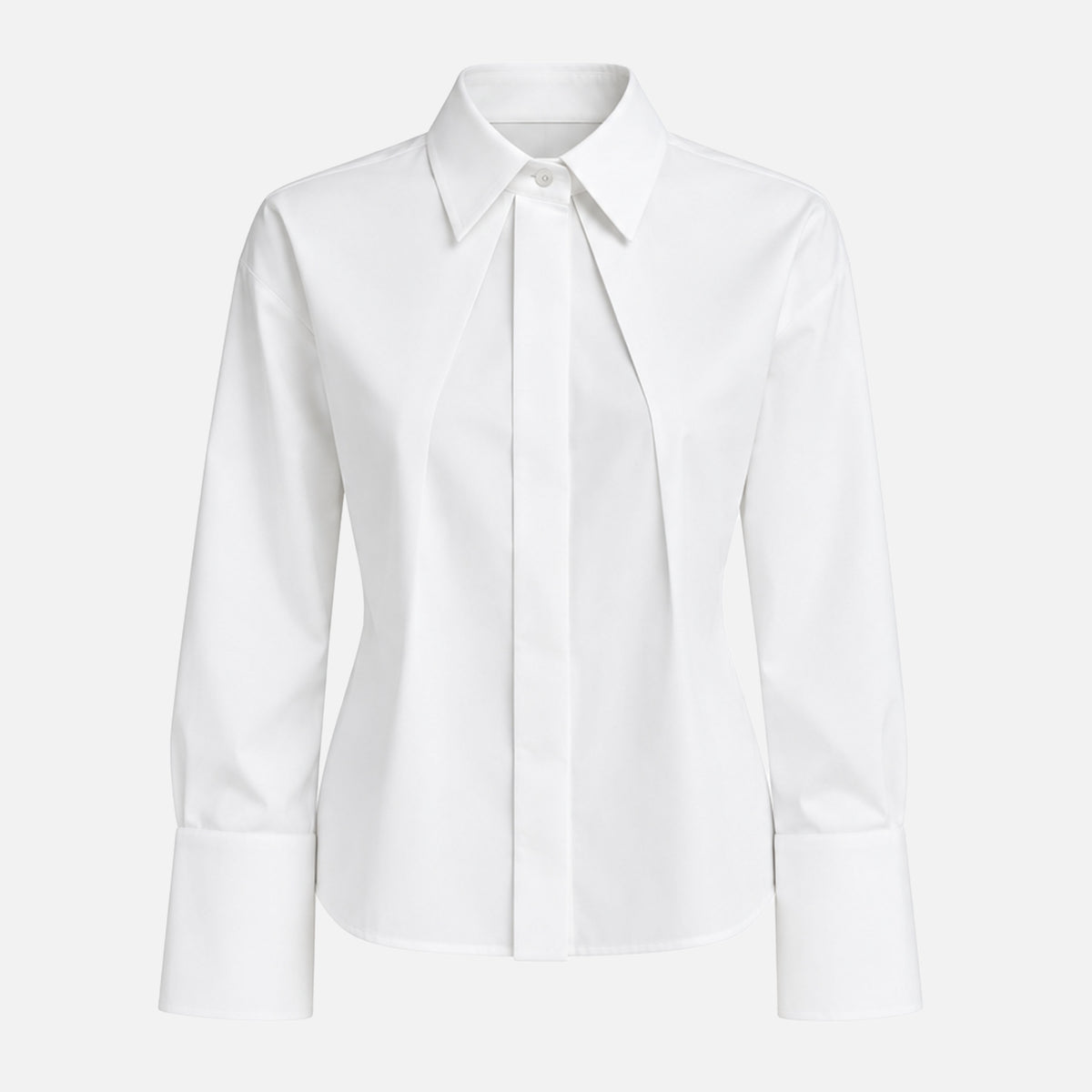 WHITE ARCHITECTURAL SHIRT