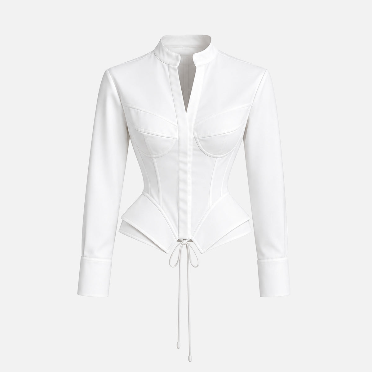 STRUCTURED SHIRT WITH CUPS